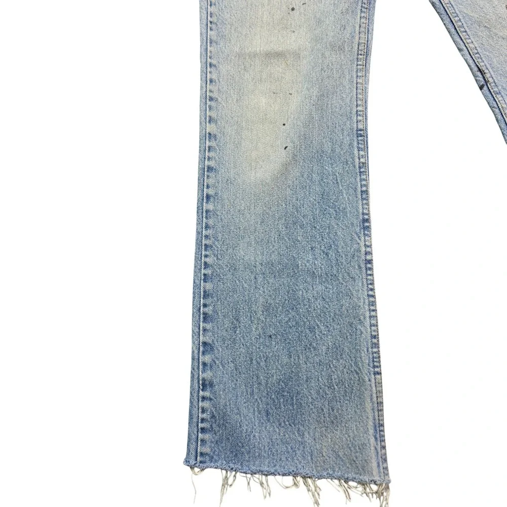 Vintage Orange Tab 517 Bootcut Jeans Mens 31x32 Light Wash Levis 40517-0215